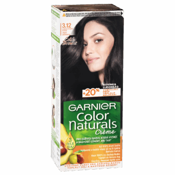 GARNIER Color Naturals Hajfesték 3.12 Jeges Sötétbarna