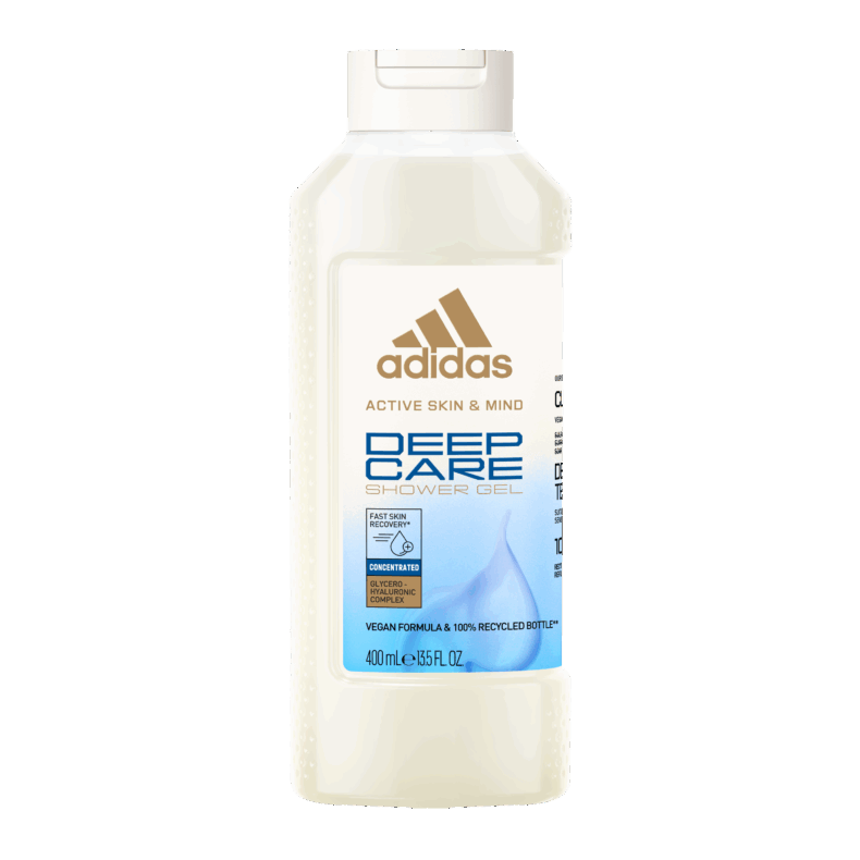 Adidas Active Skin and Mind Deep Care unisex tusfürdő 400 ml