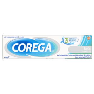 Corega Erős műfogsorrögzítő krém 40 g ízmentes