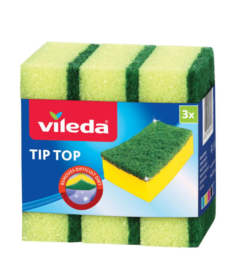 VILEDA Tip Top mosogatószivacs 3 db / 3+2 db