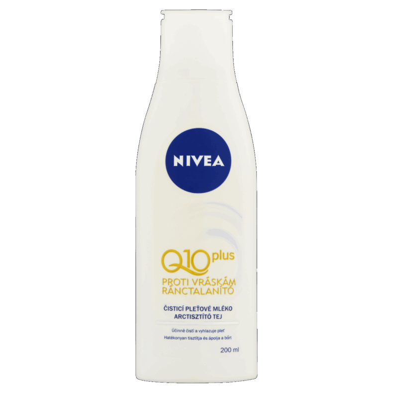 NIVEA Q10 POWER arctisztító tej 200 ml ránctalanító
