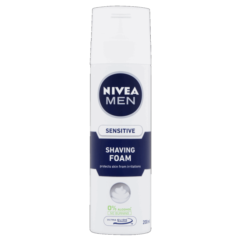 NIVEA MEN borotvahab 200 ml Sensitive