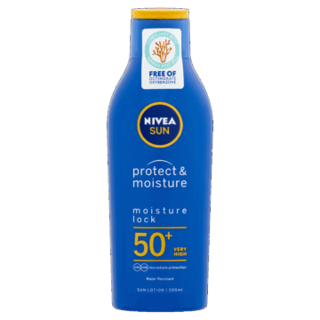 NIVEA SUN FF50 Protect & Moisture Naptej 200 ml