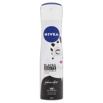 NIVEA Deo spray 150 ml Black&White invisible clear