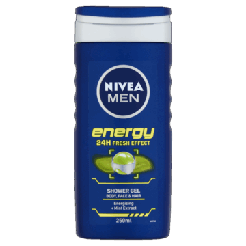 NIVEA MEN tusfürdő 250 ml Energy