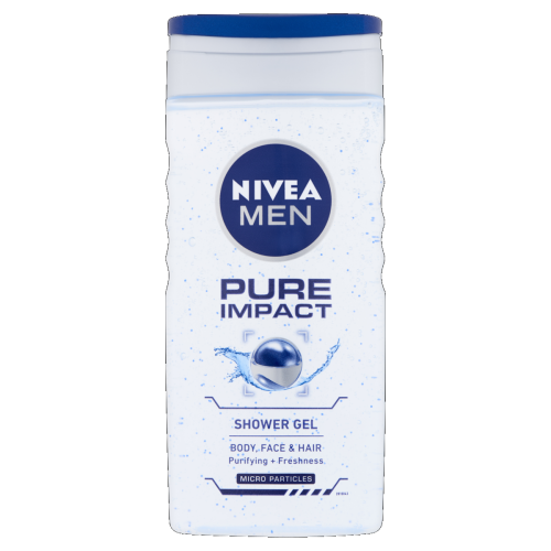 NIVEA MEN tusfürdő 250 ml Pure Impact