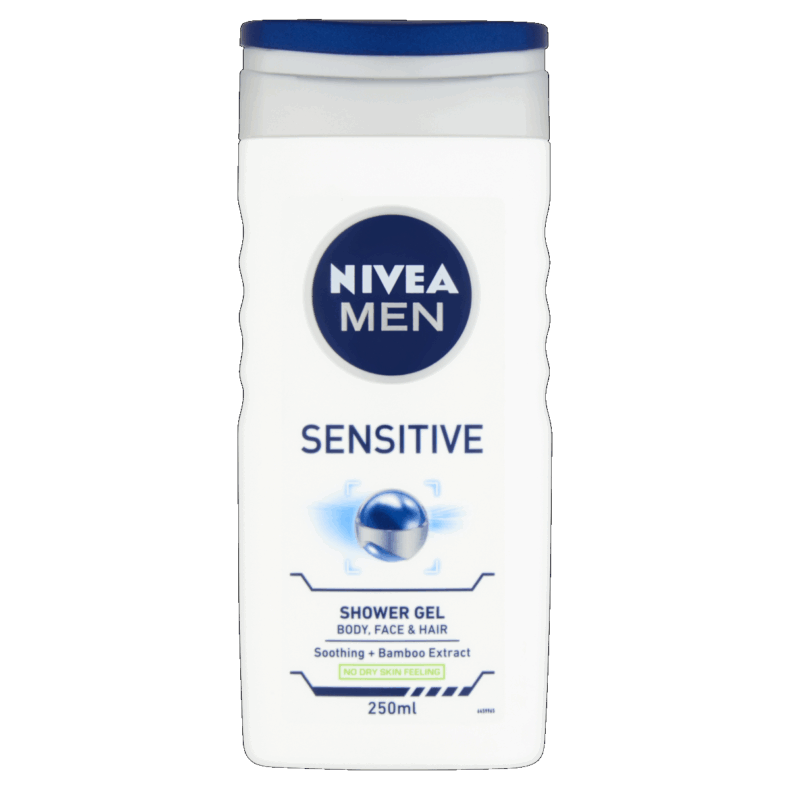 NIVEA MEN tusfürdő 250 ml Sensitive