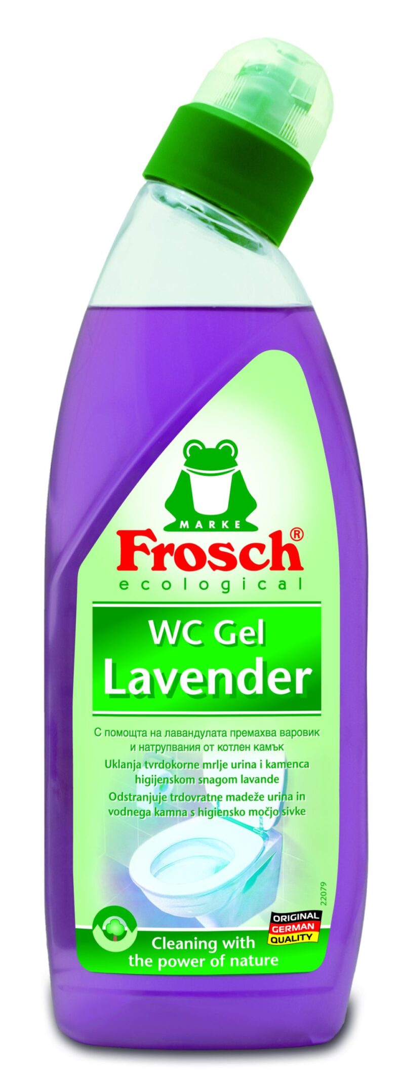 Frosch WC tisztító gél levendulás 750 ml