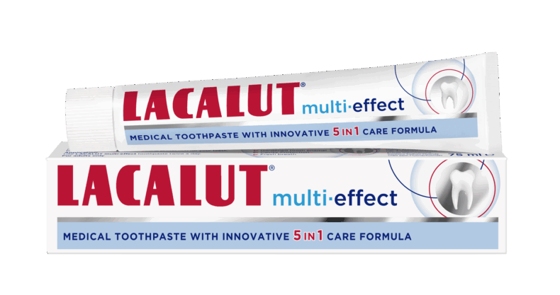 Lacalut fogkrém 75 ml Multi-effect