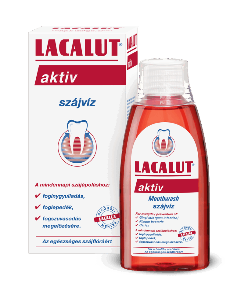 Lacalut szájvíz 300 ml Aktiv