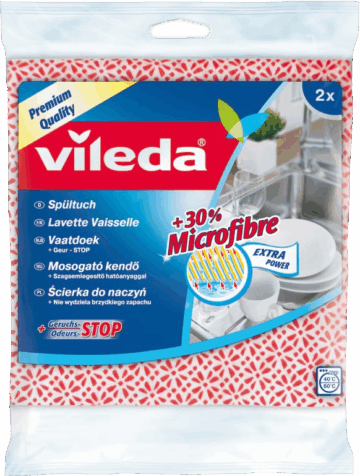 VILEDA Mosogatókendő 30% mikroszállal 2 db