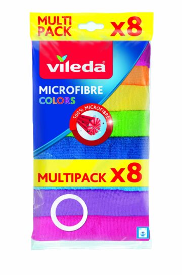 Vileda Colors mikroszálas törlőkendő 8 db