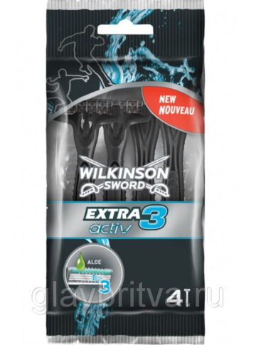 Wilkinson Extra3 borotva Activ 4 db