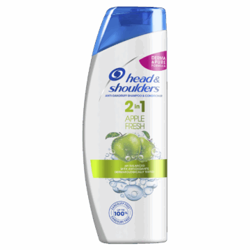 Head & Shoulders sampon 360 ml 2in1 Apple Fresh