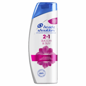 Head & Shoulders sampon 360 ml 2in1 Smooth&silky