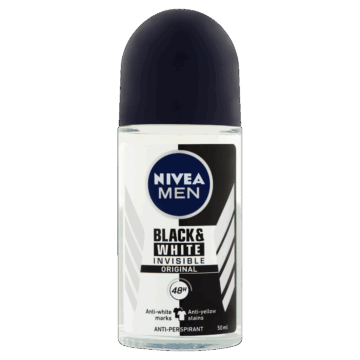 NIVEA MEN golyós dezodor 50 ml Black&White invisible original
