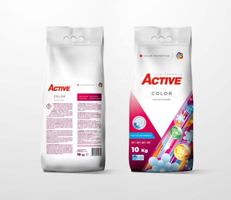 Active Color mosópor 10 kg zsákos (130 mosás)