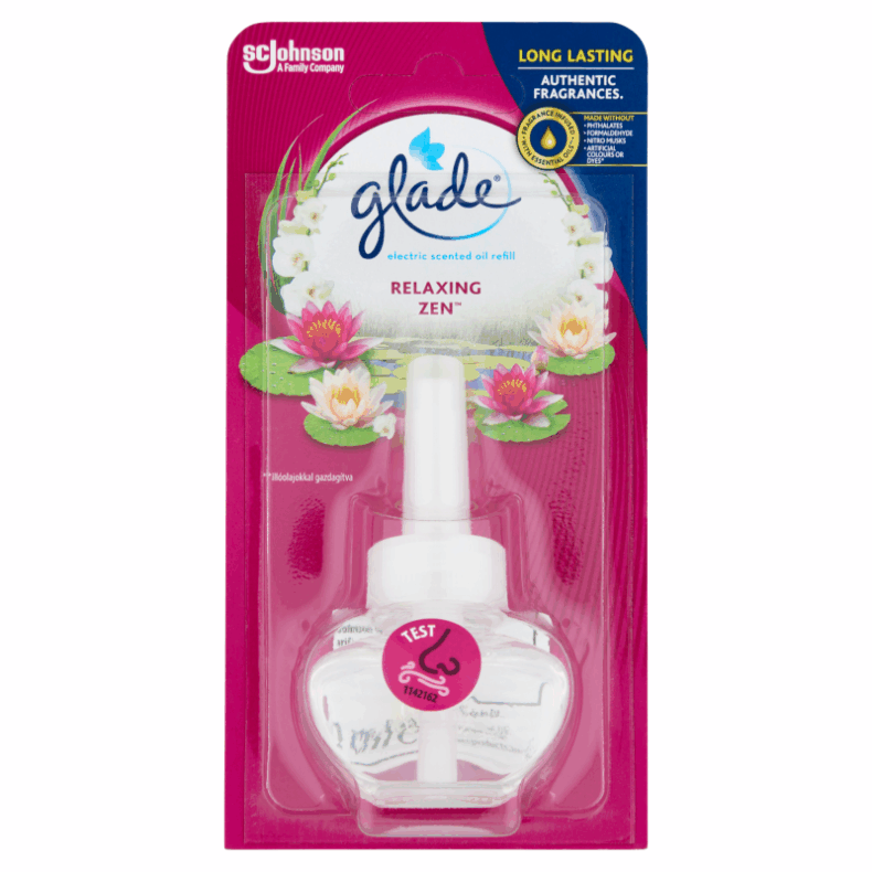 Glade elektromos utántöltő 20 ml Japán kert/Relaxing Zen