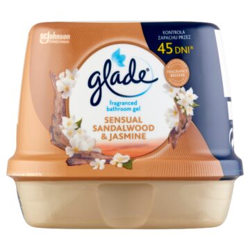 Glade fürdőszobai légfrissítő zselé 180 g Sensual Sandalwood&Jasmin