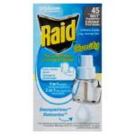 Raid Family Elektromos szúnyogirtó utántöltő folyadék 27 ml illatmentes 45 éjszakás