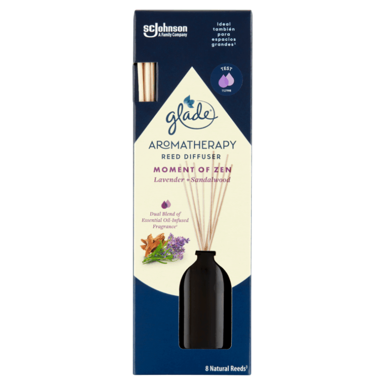Glade Aromatherapy Reed Diffuser fapálcás illatosító Moment of Zen