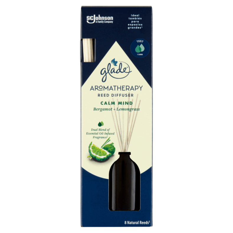 Glade Aromatherapy Reed Diffuser fapálcás illatosító Calm Mind