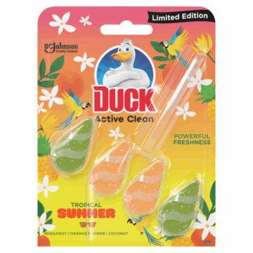 Duck Active Clean WC-öblítő rúd 38,6 g Tropical Summer