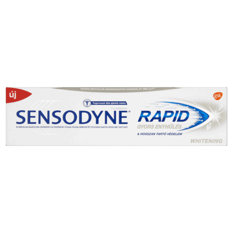 Sensodyne Rapid Whitening fogkrém 75 ml