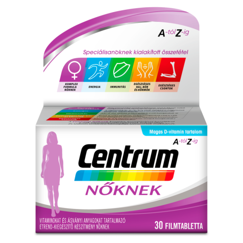 Centrum® Nőknek A-tól Z-ig multivitamin 30 db