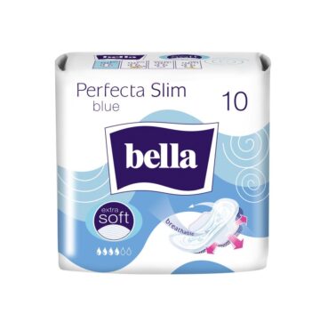 BELLA PERFECTA Blue Extra Soft Egészségügyi Betét 10 db