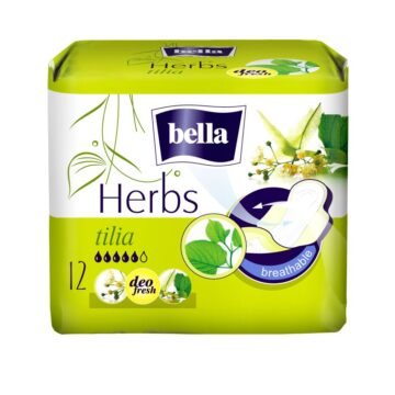 BELLA HERBS Egészségügyi Betét Tilia 12 db