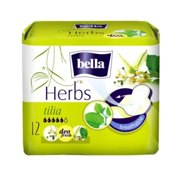 BELLA HERBS Egészségügyi Betét Tilia 12 db