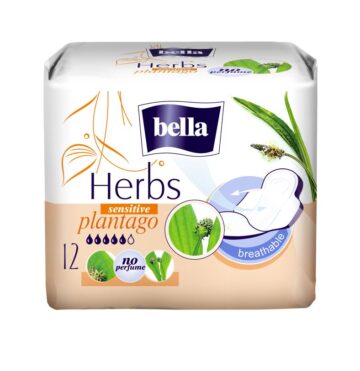 BELLA HERBS Egészségügyi Betét Plantago 12 db