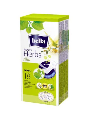 BELLA HERBS Tisztasági Betét Hársfavirág 18 db