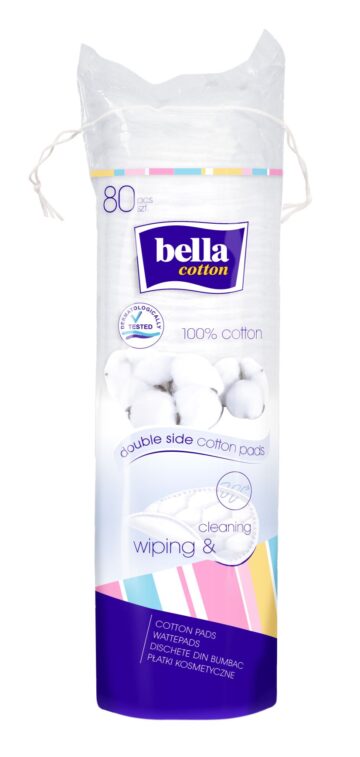 BELLA COTTON Kozmetikai Vattakorong 80 db