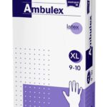 AMBULEX Latex Púderes Gumikesztyű "Xl" 100 db
