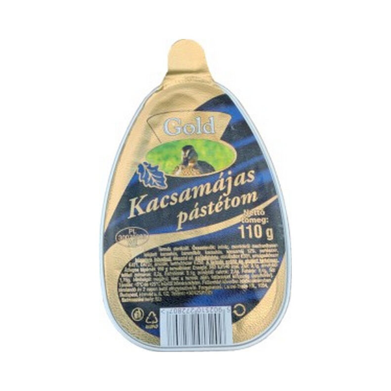 Gold Pástétom Kacsamájas 110 gr