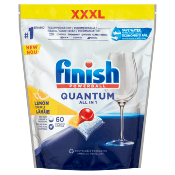 Finish Quantum Tabletta 60 db Lemon