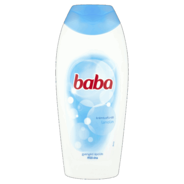 BABA tusfürdő 400 ml Lanolinos