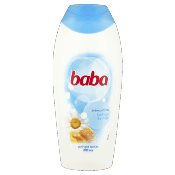 BABA tusfürdő 400 ml Kamilla és Méz