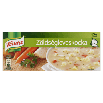 KNORR Kocka Zöldségleveskocka 120 g