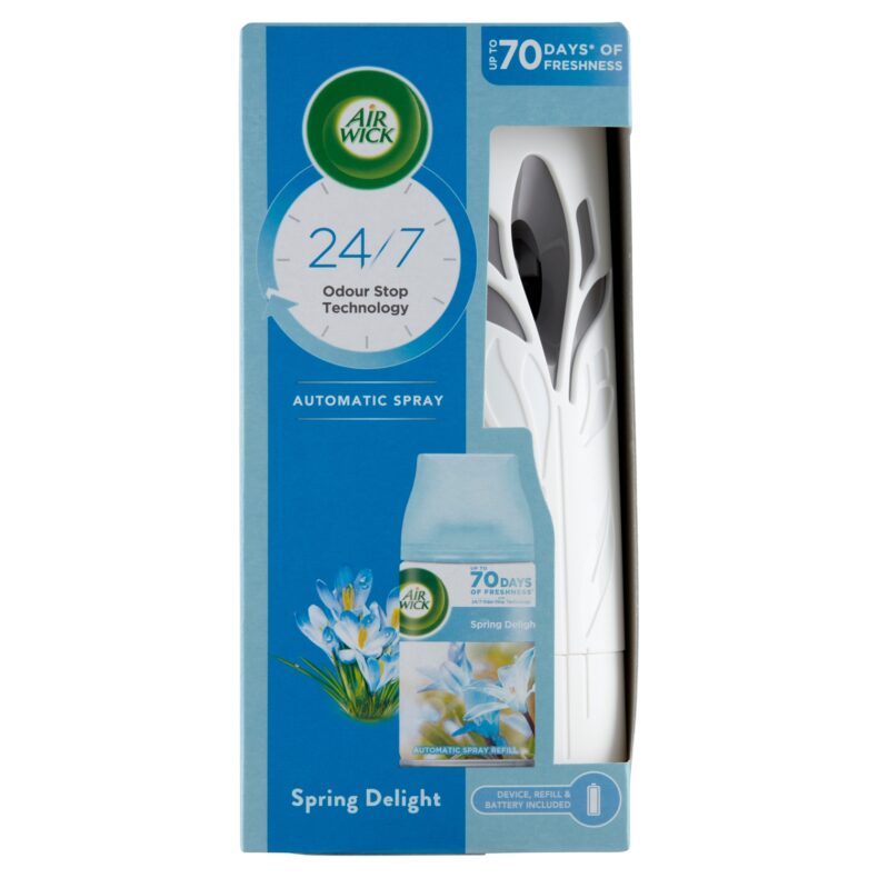 Air Wick Freshmatic Pure légfrissítő készülék utántöltővel 250 ml Spring Delights