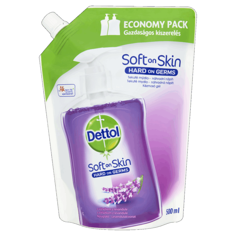 DETTOL kézmosó gél utántöltő 500 ml Levendula