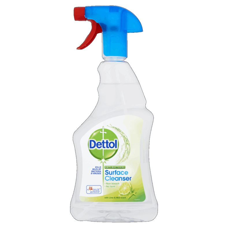 DETTOL Antibakteriális felülettisztitó spray 500 ml Lime&Mint