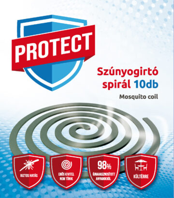 PROTECT szúnyogirtó spirál 10 db