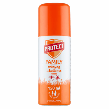 PROTECT Family szúnyog- és kullancsriasztó aeroszol citrus illattal 150 ml