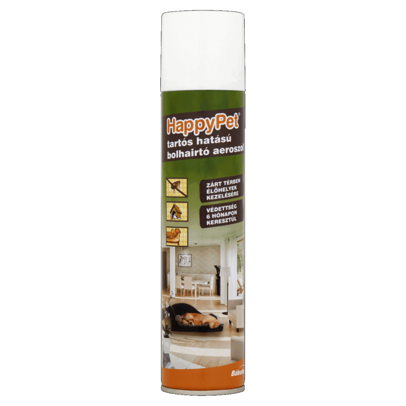 Happypet tartós hatású bolhairtó aeroszol 300 ml