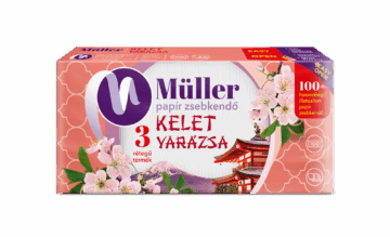 Müller papírzsebkendő 100 db Kelet Varázsa 3 rétegű