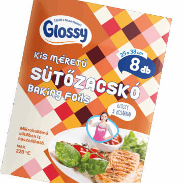 GLOSSY Sütőzacskó csirkés 8 db