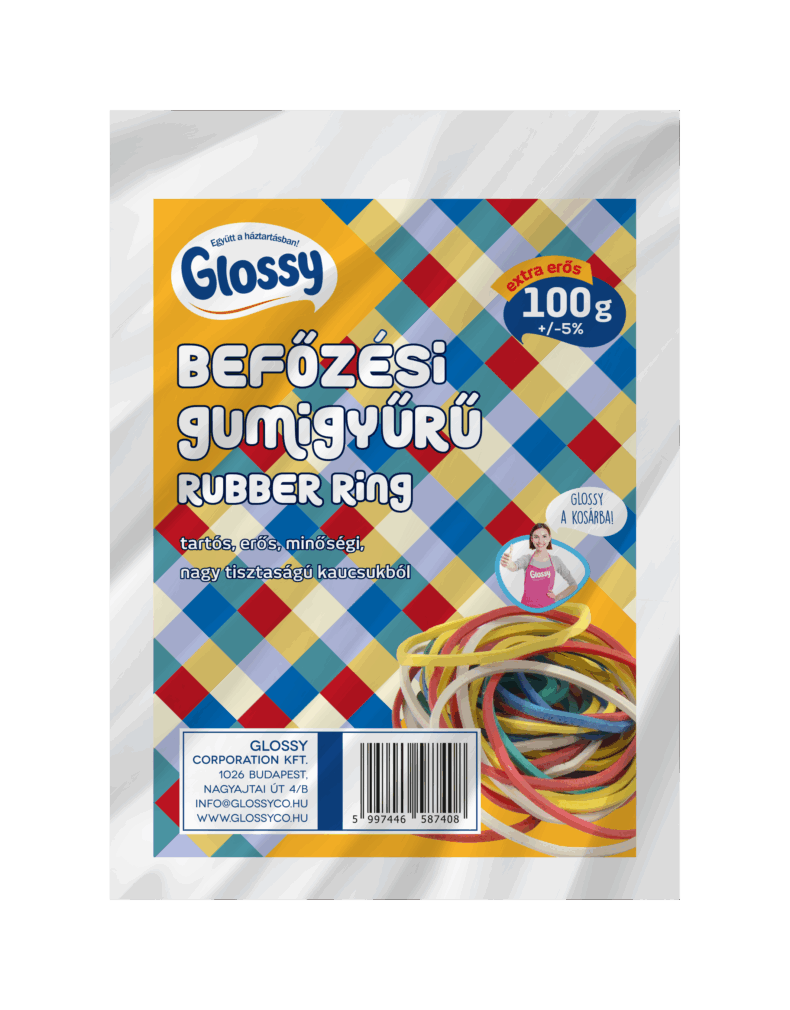 GLOSSY Befőzési gumigyűrű 100 db